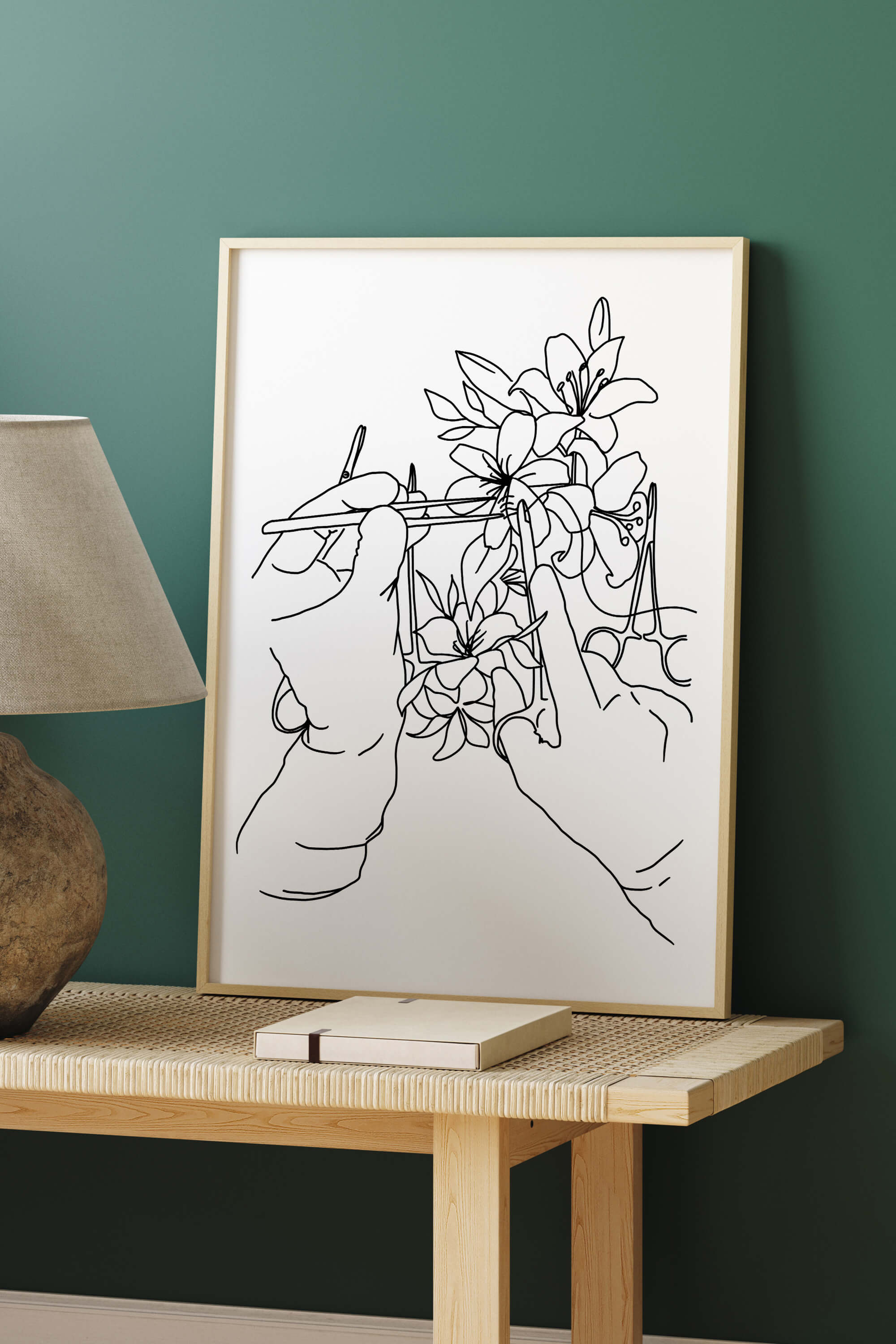 Expressive art print, a thoughtful gift for medical professionals. Symbolic of success and appreciation. Transform your space with this unique surgery recovery art.