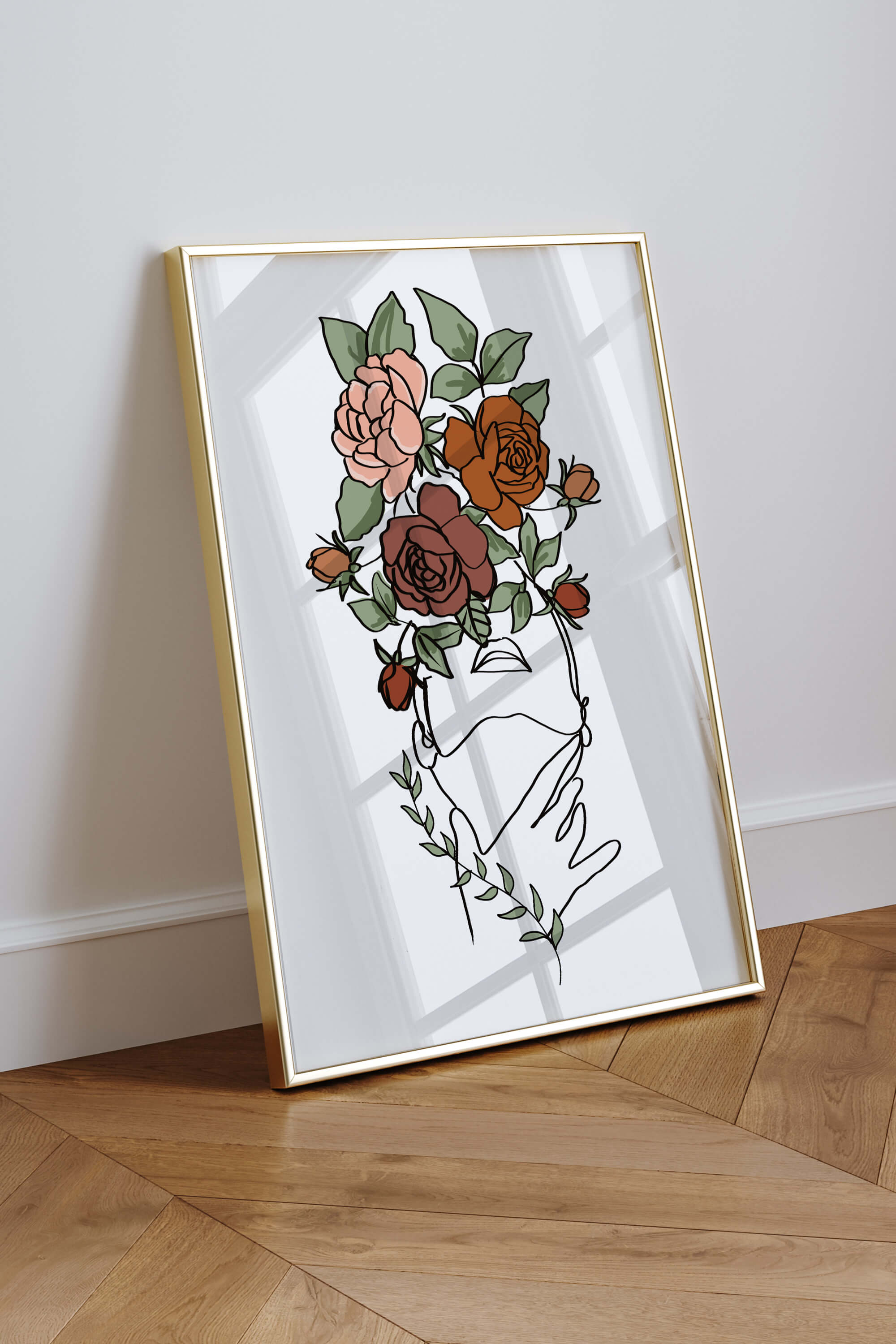 Aesthetic Flower Art Drawing - Drawing Skill