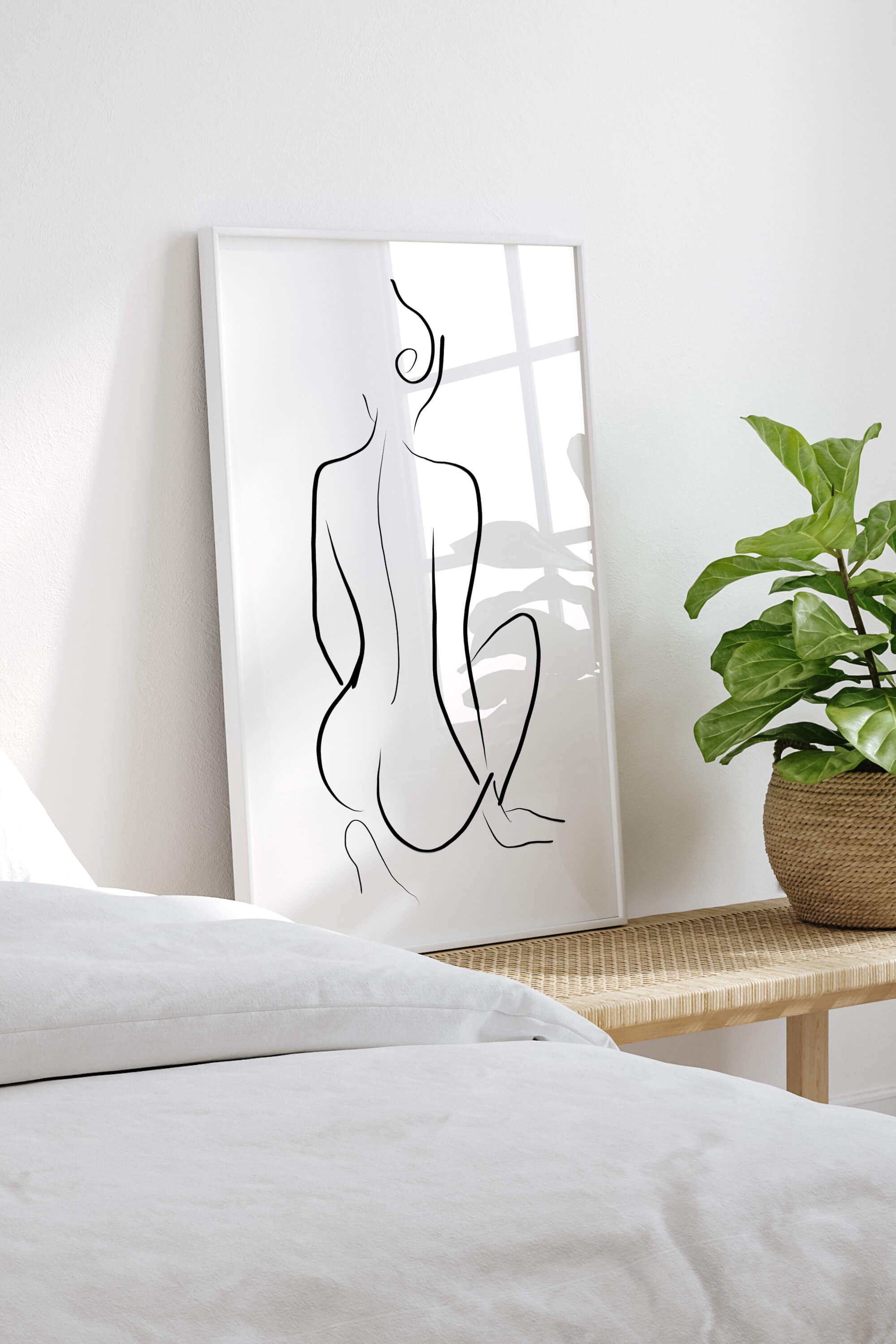 Elegant nude woman poster redefines your living space. Delicate curves and monochrome palette speak to the soul. Limited edition artwork transcends art, becoming a captivating experience.