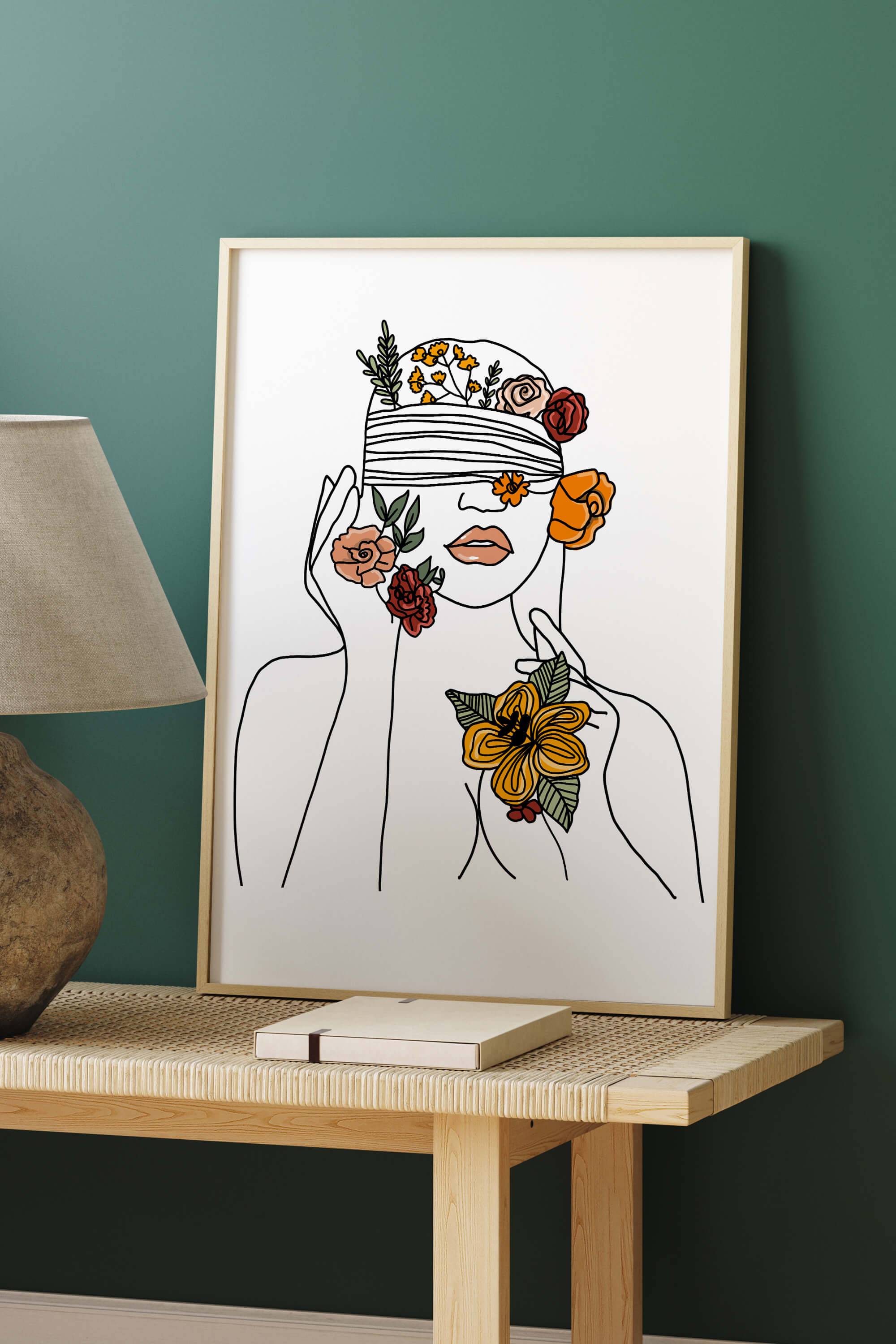 Unveil the story behind this abstract beauty. Inspired by nature, the art print tells a tale of blossoming love and timeless elegance. Add this unique piece to your collection and transform your space with the allure of abstract storytelling.
