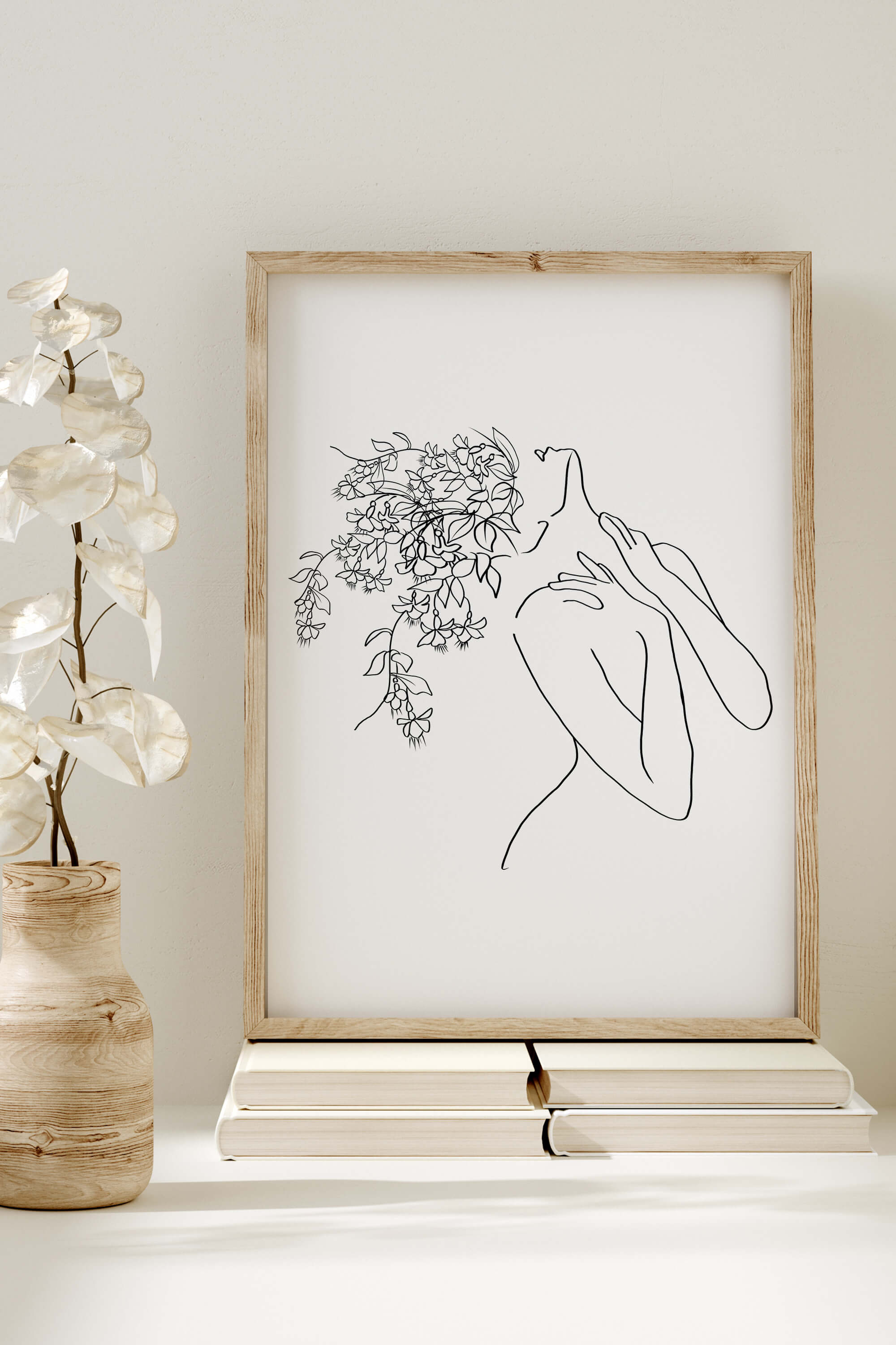 A mesmerizing feminist poster depicting a confident and graceful woman, making a bold statement. This art print goes beyond aesthetics, embodying empowerment and style. Ideal for those who appreciate unique and empowering art in their living spaces.